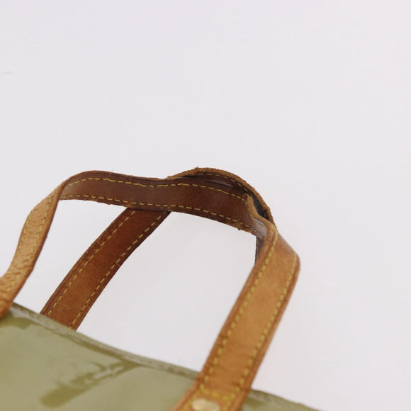 LOUIS VUITTON Monogram Vernis Reade PM Hand Bag Gris M91145 LV Auth gh2114