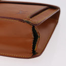 LOUIS VUITTON Epi Serie Dragonne Hand Bag Brown M52618 LV Auth gh2116-9
