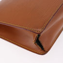 LOUIS VUITTON Epi Serie Dragonne Hand Bag Brown M52618 LV Auth gh2116-17