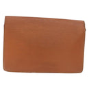 LOUIS VUITTON Epi Serie Dragonne Hand Bag Brown M52618 LV Auth gh2116-2