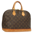 LOUIS VUITTON Monogram Alma Hand Bag M51130 LV Auth gh212-1