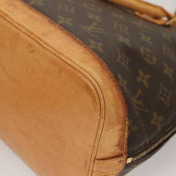 LOUIS VUITTON Monogram Alma Hand Bag M51130 LV Auth gh212