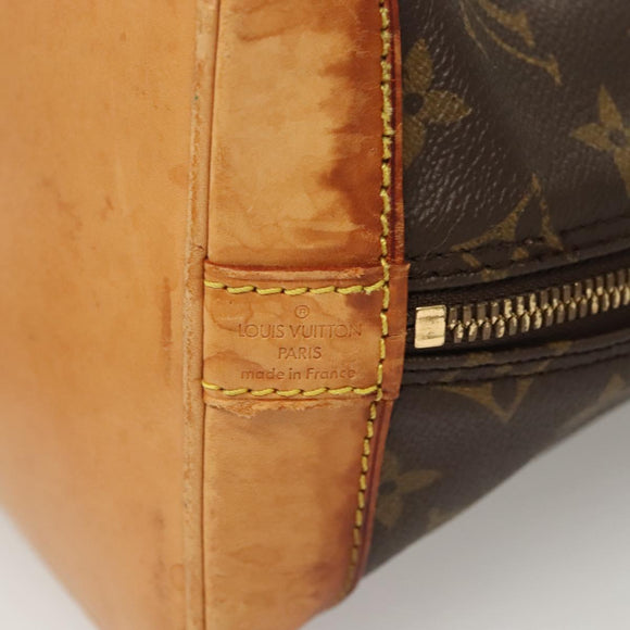 LOUIS VUITTON Monogram Alma Hand Bag M51130 LV Auth gh212