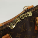 LOUIS VUITTON Monogram Alma Hand Bag M51130 LV Auth gh212-10