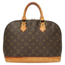 LOUIS VUITTON Monogram Alma Hand Bag M51130 LV Auth gh212-2