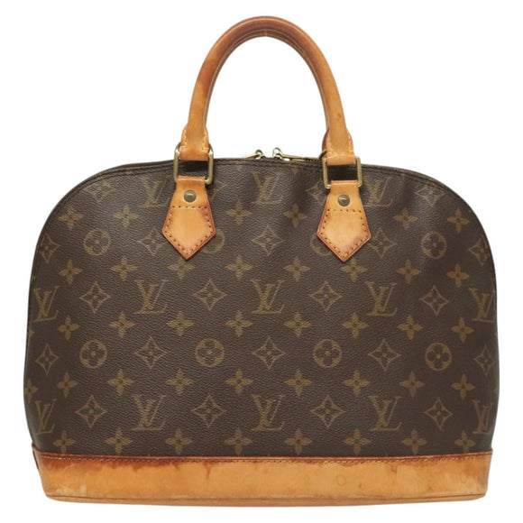 LOUIS VUITTON Monogram Alma Hand Bag M51130 LV Auth gh212