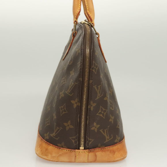 LOUIS VUITTON Monogram Alma Hand Bag M51130 LV Auth gh212