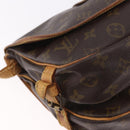LOUIS VUITTON Monogram Saumur 30 Shoulder Bag M42256 LV Auth gh2120-17