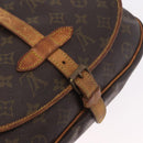 LOUIS VUITTON Monogram Saumur 30 Shoulder Bag M42256 LV Auth gh2120-21