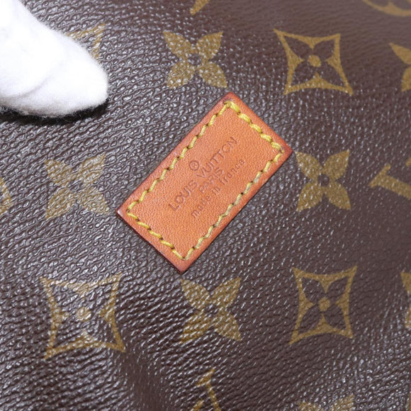 LOUIS VUITTON Monogram Saumur 30 Schoudertas M42256 LV Auth gh2120