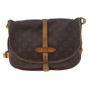 LOUIS VUITTON Monogram Saumur 30 Shoulder Bag M42256 LV Auth gh2120-2