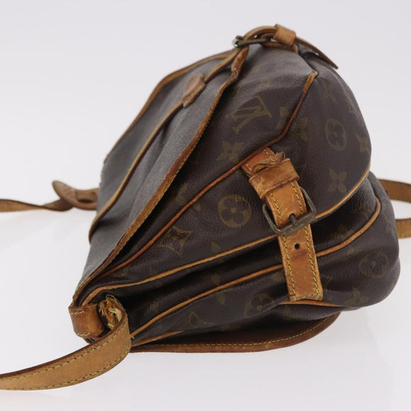 LOUIS VUITTON Monogram Saumur 30 Schoudertas M42256 LV Auth gh2120