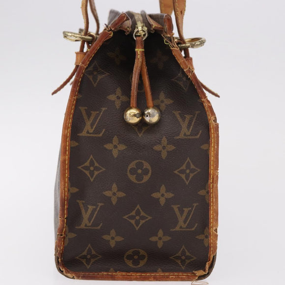 LOUIS VUITTON Monogram Popincourt Hand Bag M40007 LV Auth gh2121