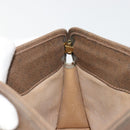 GUCCI GG Supreme Clutch Bag PVC Beige Gold 67 039 5465 Auth gh2123-16
