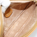 GUCCI Micro GG Supreme Shoulder Bag PVC Beige Gold 007 89 0094 Auth gh2125-10