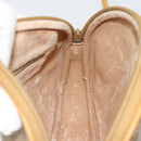 GUCCI Micro GG Supreme Shoulder Bag PVC Beige Gold 007 89 0094 Auth gh2125-20
