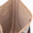 GUCCI GUCCI Plus Supreme Web Sherry Line Tote Bag PVC Beige Gold Auth gh2126-18