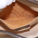 GUCCI GG Supreme Web Sherry Line Bag PVC Beige Gold 56 02 005 Auth gh2127-11