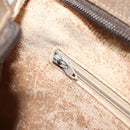 GUCCI GG Supreme Clutch Bag PVC Beige Gold Auth gh2128-20