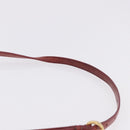 Miu Miu Matelasse Hand Bag Leather 2way Pink Gold Auth gh2131-14