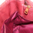 Miu Miu Matelasse Hand Bag Leather 2way Pink Gold Auth gh2131-25