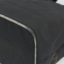 FENDI Handtasche Canvas Schwarz Braun Auth gh2132-15