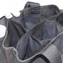 FENDI Handtasche Canvas Schwarz Braun Auth gh2132-10