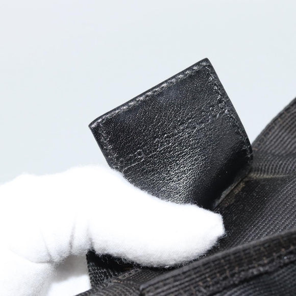 FENDI Handtasche Canvas Schwarz Braun Auth gh2132