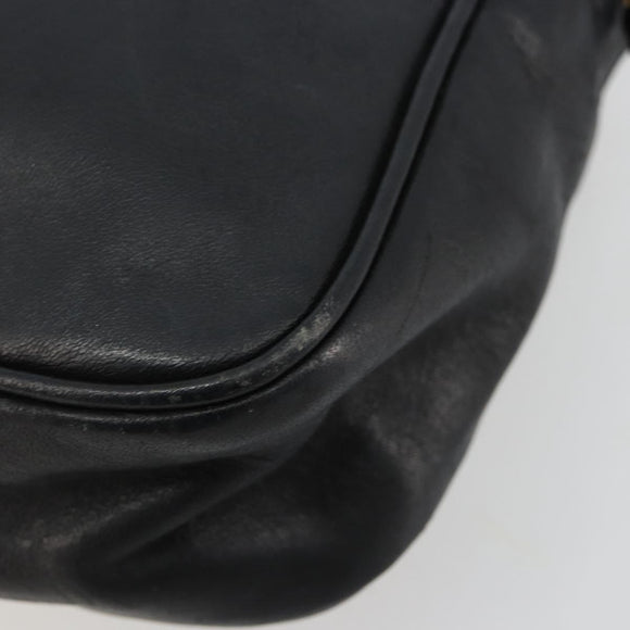 LOEWE Umhängetasche Leder Schwarz Gold Original gh2136