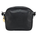 LOEWE Umhängetasche Leder Schwarz Gold Original gh2136-13