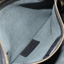 Salvatore Ferragamo Gancini Tragetasche Leder Schwarz Gold Auth gh2138-21