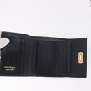 LOUIS VUITTON Salvatore Ferragamo Monogram Wallet Leather 3 Set Auth gh2141-13