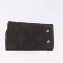 LOUIS VUITTON Salvatore Ferragamo Monogram Wallet Leather 3 Set Auth gh2141-3