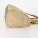 GUCCI GG Canvas Tote Bag Leather Canvas 4 Set Beige Black Brown Auth gh2142-4