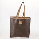 CELINE Macadam Canvas Clutch Bag PVC Leather 4 Set Brown Beige Auth gh2143-2