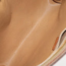 CELINE Macadam Canvas Clutch Bag PVC Leather 4 Set Brown Beige Auth gh2143-21