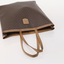 CELINE Macadam Canvas Clutch Bag PVC Leather 4 Set Brown Beige Auth gh2143-5