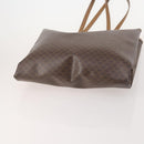 CELINE Macadam Canvas Clutch Bag PVC Leather 4 Set Brown Beige Auth gh2143-6