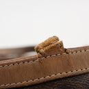 CELINE Macadam Canvas Clutch Bag PVC Leather 4 Set Brown Beige Auth gh2143-7