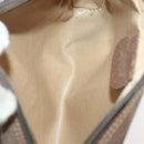 GUCCI GG Supreme GG Plus Supreme Web Sherry Line Bag PVC 3 Set Beige Auth gh2144-16