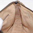 GUCCI GG Plus Supreme Hand Bag PVC Beige Gold Auth gh2146-19