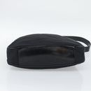 GUCCI Bamboo Hand Bag Nylon 2way Black Silver 001 1577 2615 Auth gh2147-5