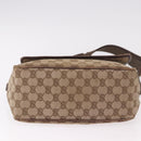 GUCCI GG Canvas Shoulder Bag Beige Gold 001 0375 Auth gh2152-10
