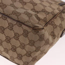 GUCCI GG Canvas Shoulder Bag Beige Gold 001 0375 Auth gh2152-14