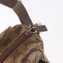 GUCCI GG Canvas Shoulder Bag Beige Gold 001 0375 Auth gh2152-18