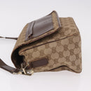 GUCCI GG Canvas Shoulder Bag Beige Gold 001 0375 Auth gh2152-6