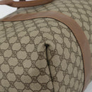 GUCCI GG Supreme Boston Bag Beige Gold 012 1095 6080 Auth gh2155-13