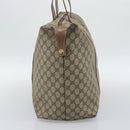 GUCCI GG Supreme Boston Bag Beige Gold 012 1095 6080 Auth gh2155-5