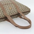 GUCCI GG Supreme Boston Bag Beige Gold 012 1095 6080 Auth gh2155-7