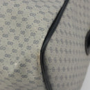 GUCCI Micro GG Supreme Boston Bag PVC Navy Gold 012 39 0079 Auth gh2157-9